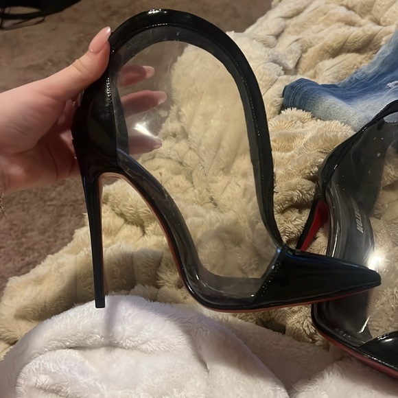 Cute red bottoms MIRATIN heels - Picture 4 of 7